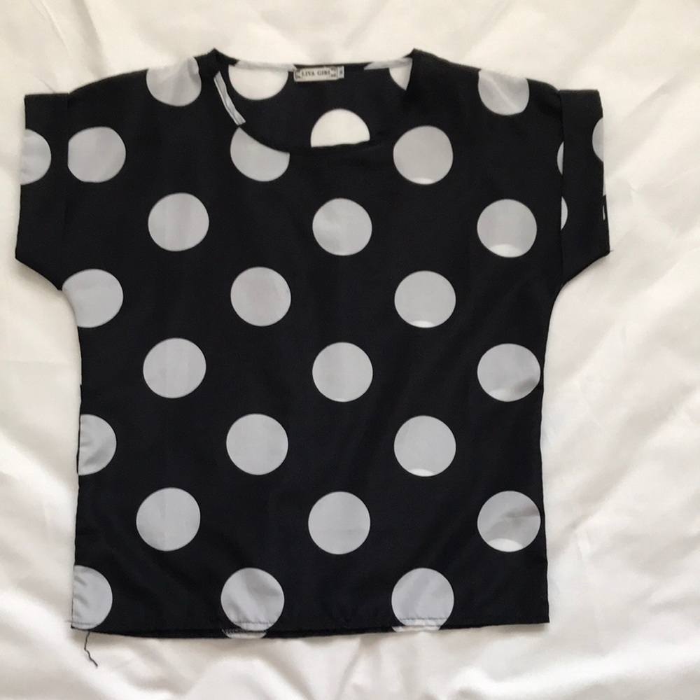Liva Girl Flowy Polyester Blouse